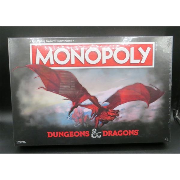 New Sealed Monopoly Dungeons & Dragons Edition