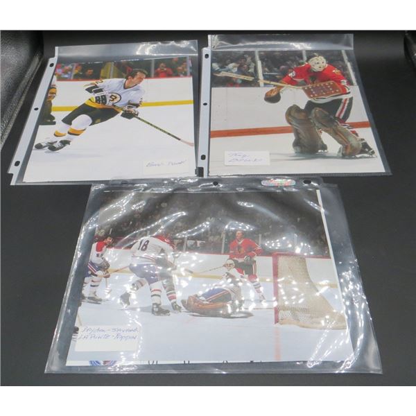 Lot Of Various Hockey Media Paraphernalia