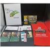 Image 1 : Lot of Various CFL Items 14 Window Clings, Towel, Ticket Stubs & Schedules