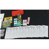 Image 2 : Lot of Various CFL Items 14 Window Clings, Towel, Ticket Stubs & Schedules