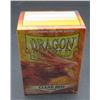 Image 1 : New Dragon Shield Clear Red Matte Sleeves (100ct)
