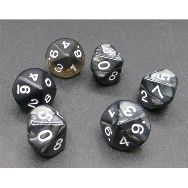 Lot of 6 New Roll playing Game RPG Dice