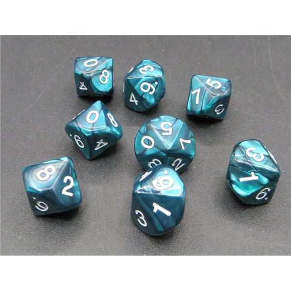 Lot of 8 New Roll playing Game RPG Dice