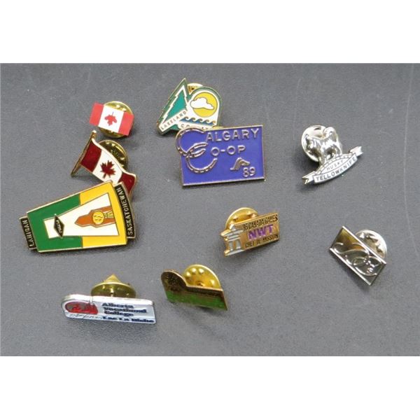 Lot Of 10 Various Collector Pins