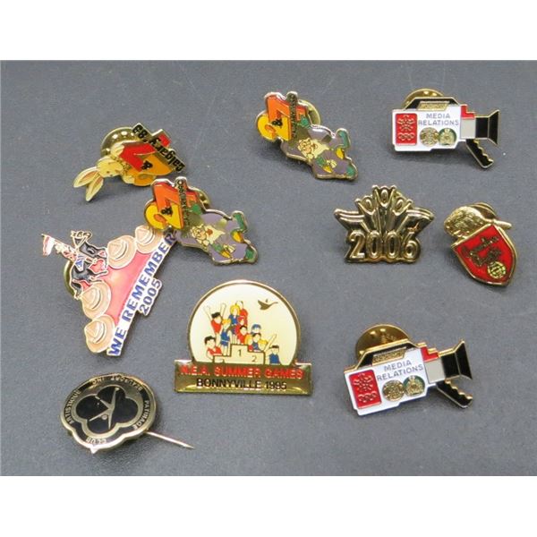 Lot Of 10 Various Collector Pins