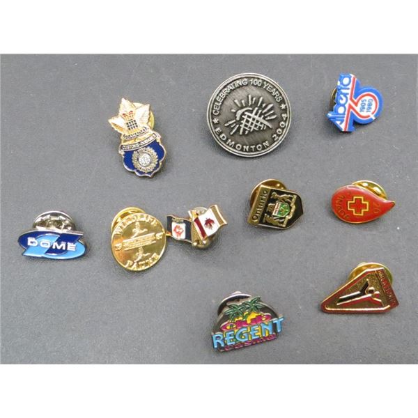 Lot Of 10 Various Collector Pins