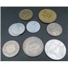Image 1 : Lot of 9 Various World Coins