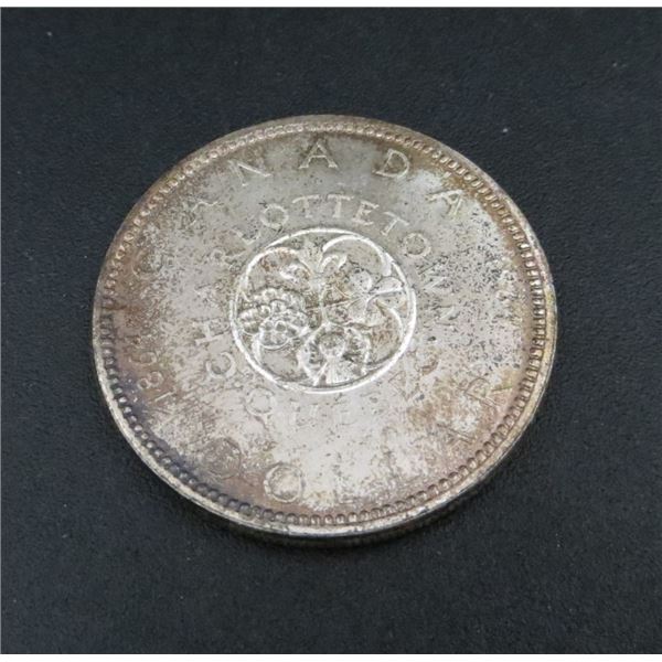 1964 Canadian Silver $1 Dollar Coin