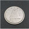 Image 1 : 1937 Canadian Silver 10 Cent Coin
