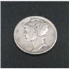 Image 1 : 1945 USA Silver 10 Cent Coin