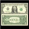Image 1 : 1999 $1 Federal Reserve Note Crisp Unc FANCY NUMBER (CUR-05976)