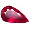 Image 1 : 6.48ct Sparkling Natural Pinkish Red Ruby Pear Shape (GEM-18369)
