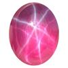 25.8ct Blood Red 6 Rays Diffusion Star Ruby Cabochon (GEM-18437)