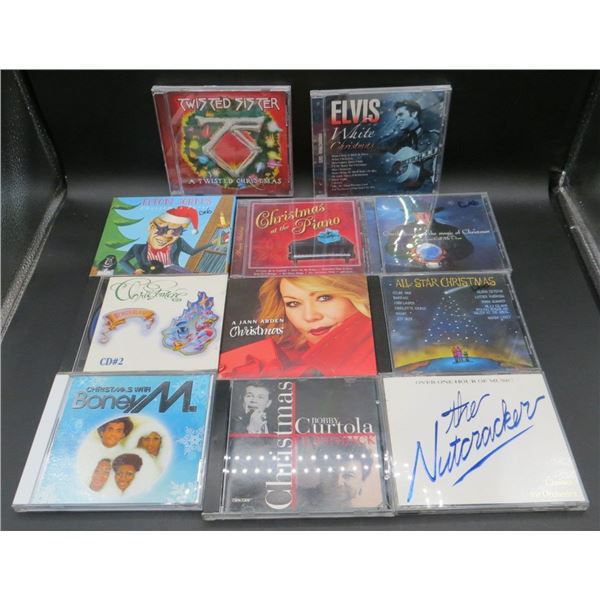 Lot of 11 Various Christmas CD's