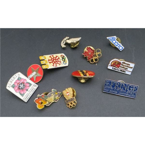 Lot of 11 Various Collector Pins