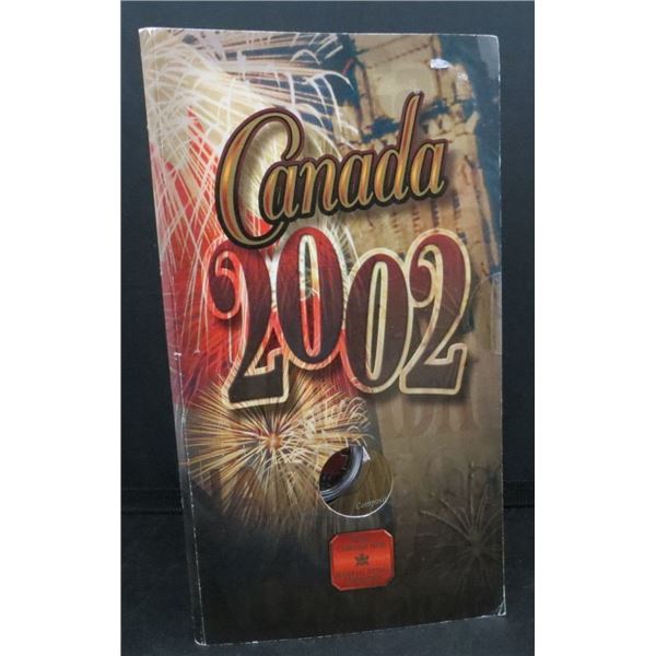 RCM 2002 Canada Day 25 Cent Coloured Coin