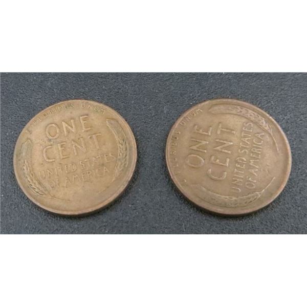 2x USA Pennies 1934