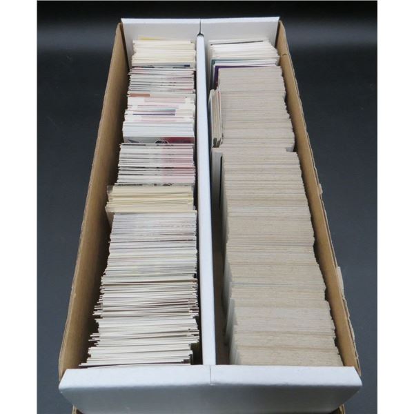 1600 Count Box Of Donated Hockey Cards Various Years, Teams & Players