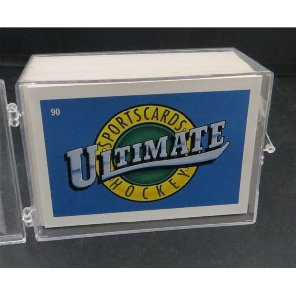 1991 Ultimate Draft Hockey Complete Set 90 Cards