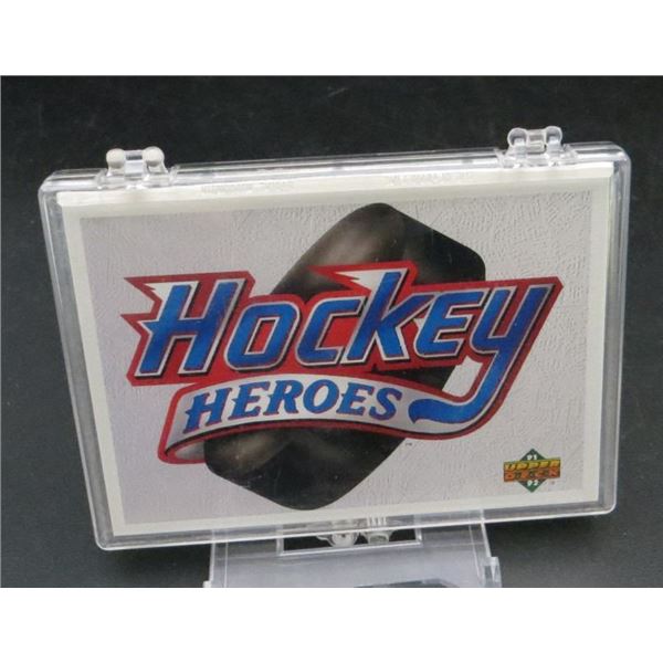 1991-92 Upper Deck Brett Hull Heroes Hockey Set Of 10 Cards With Short Print Header Card