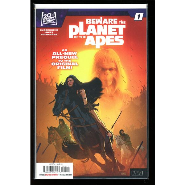 Beware The Planet Of The Apes #1 (new never read)