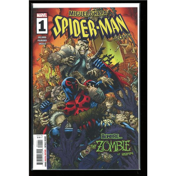 Marvel Spider-Man 2099 #1 Beware... The Zombie of 2099 (new never read)