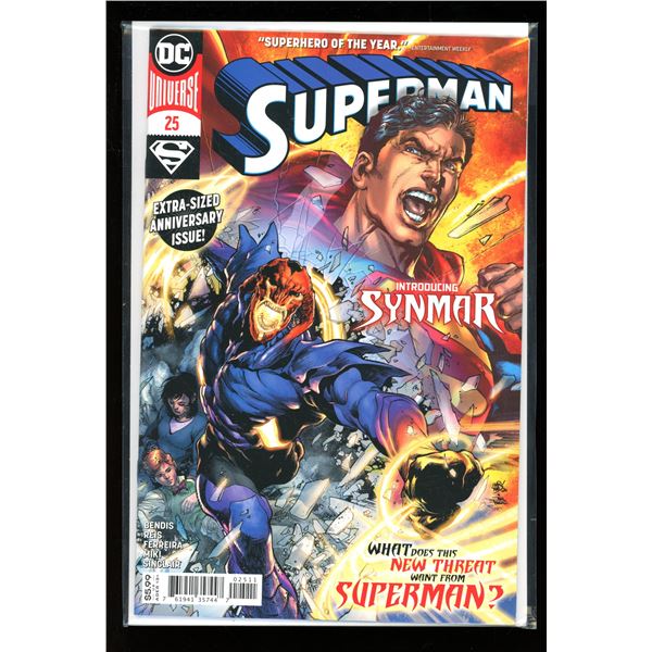 DC Superman Extra-Sized Anniversary Issue #25 (introducing Synmar) New Never read
