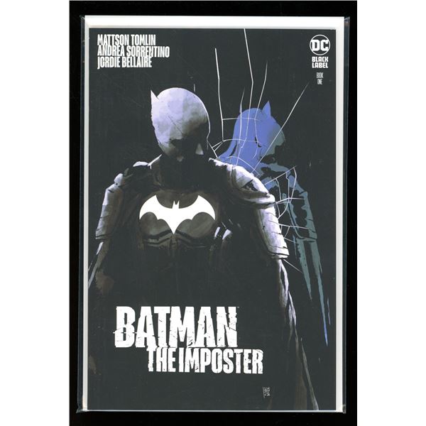 DC Batman The Imposter Black Label Book One TPB