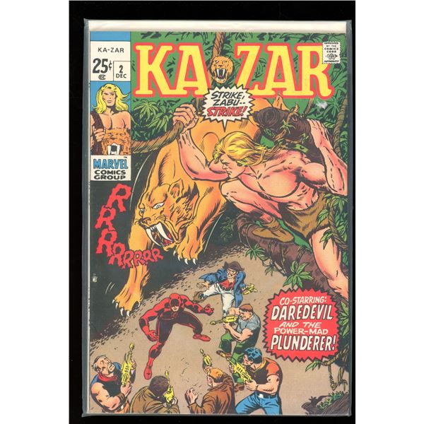 Marvel Ka-Zar #2 Co-Starring Daredevil