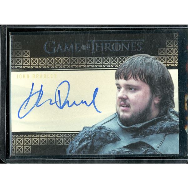 2017 Rittenhouse Game of Thrones Valyrian Steel  Autographs John Bradley BV $30