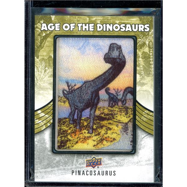 2015 Upper Deck Dinosaurs Age of the Dinosaurs Patches #AOD24 Pinacosaurus