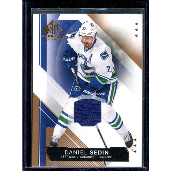 2015-16 SP Game Used Copper Jerseys #64 Daniel Sedin