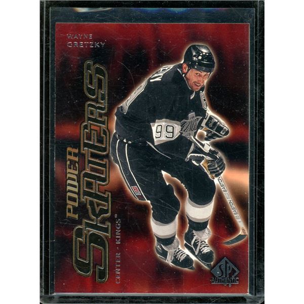 2000-01 SP Authentic Power Skaters #P5 Wayne Gretzky