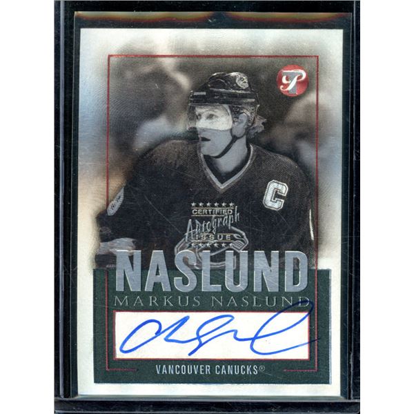 2003-04 Topps Pristine Autographs #PEMN Markus Naslund