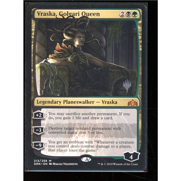 Magic the Gathering Vraska, Golgari Queen Guilds of Ravnica