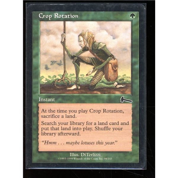 Magic the Gathering Crop Rotation Urza's Legacy