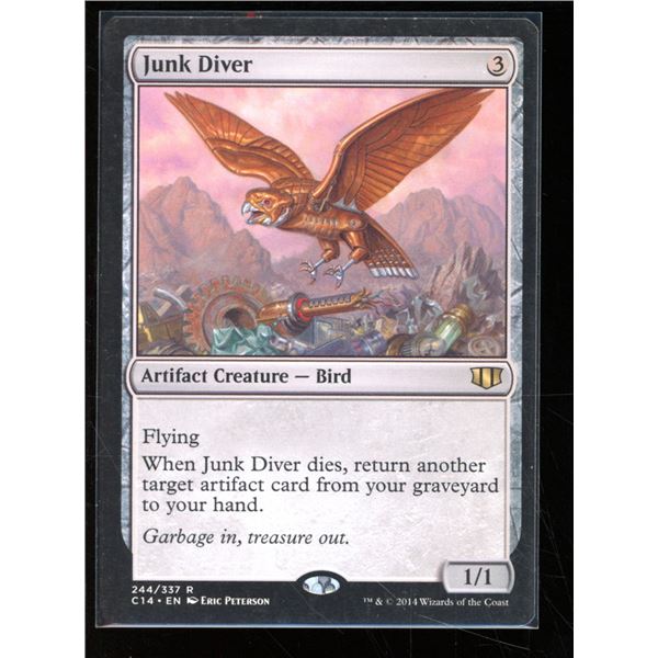 Magic the Gathering Junk Diver Commander 2014
