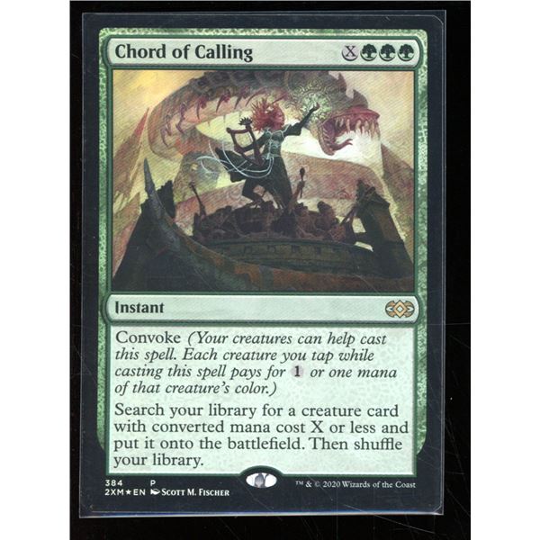 Magic the Gathering Chord of Calling FOIL Double Masters