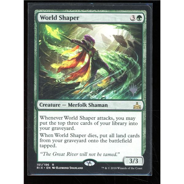 Magic the Gathering World Shaper Rivals of Ixalan