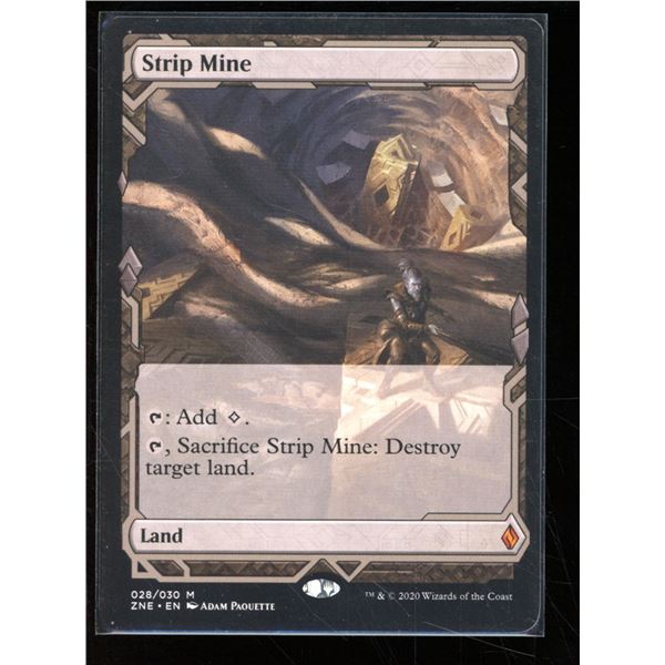 Magic the Gathering Strip Mine Zendikar Rising Expeditions