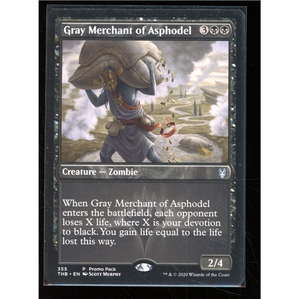 Magic the Gathering Gray Merchant of Asphodel Theros Beyond Death