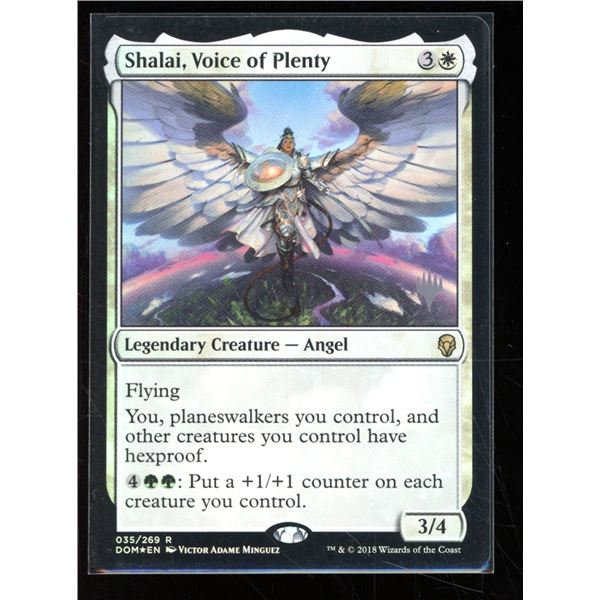 Magic the Gathering Shalai, Voice of Plenty FOIL Dominaria