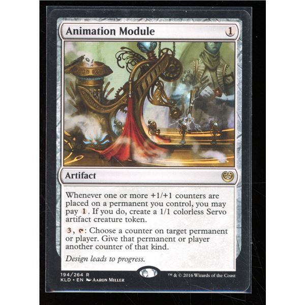 Magic the Gathering Animation Module Kaladesh