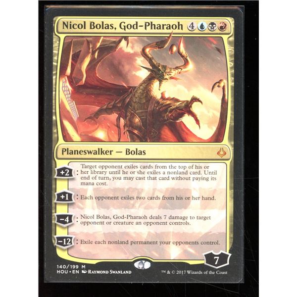 Magic the Gathering Nicol Bolas, God-Pharaoh Hour of Devastation