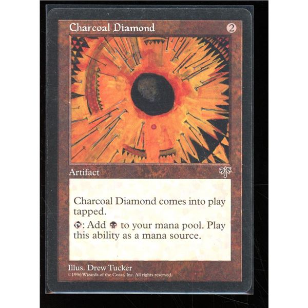 Magic The Gathering Charcoal Diamond Mirage