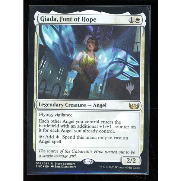 Magic the Gathering Giada, Font of Hope FOIL Streets of New Capenna