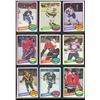 Image 1 : 1980-81 OPC O-Pee-Chee Lot Of 9 Vintage Cards Various Teams & Players