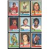 Image 1 : 1974-75 OPC O-Pee-Chee Lot Of 9 Vintage Cards Various Teams & Players