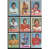 Image 1 : 1974-75 OPC O-Pee-Chee Lot Of 9 Vintage Cards Various Teams & Players