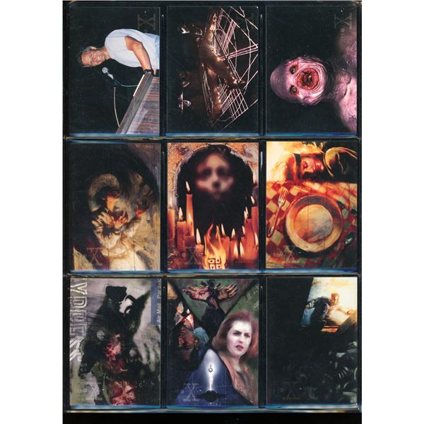 Lot of 9 Various X-Files Collector Cards